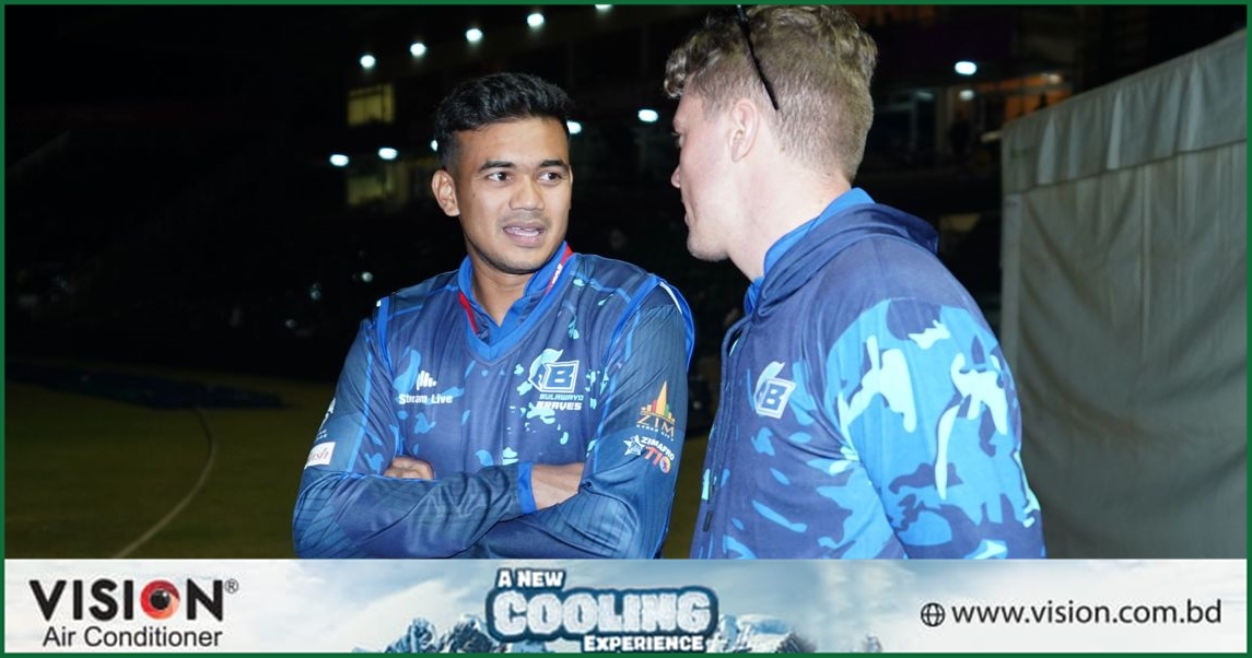 তাসকিনকে ছাড়া খেলতে নেমে বুলাওয়ের বড় পরাজয় 